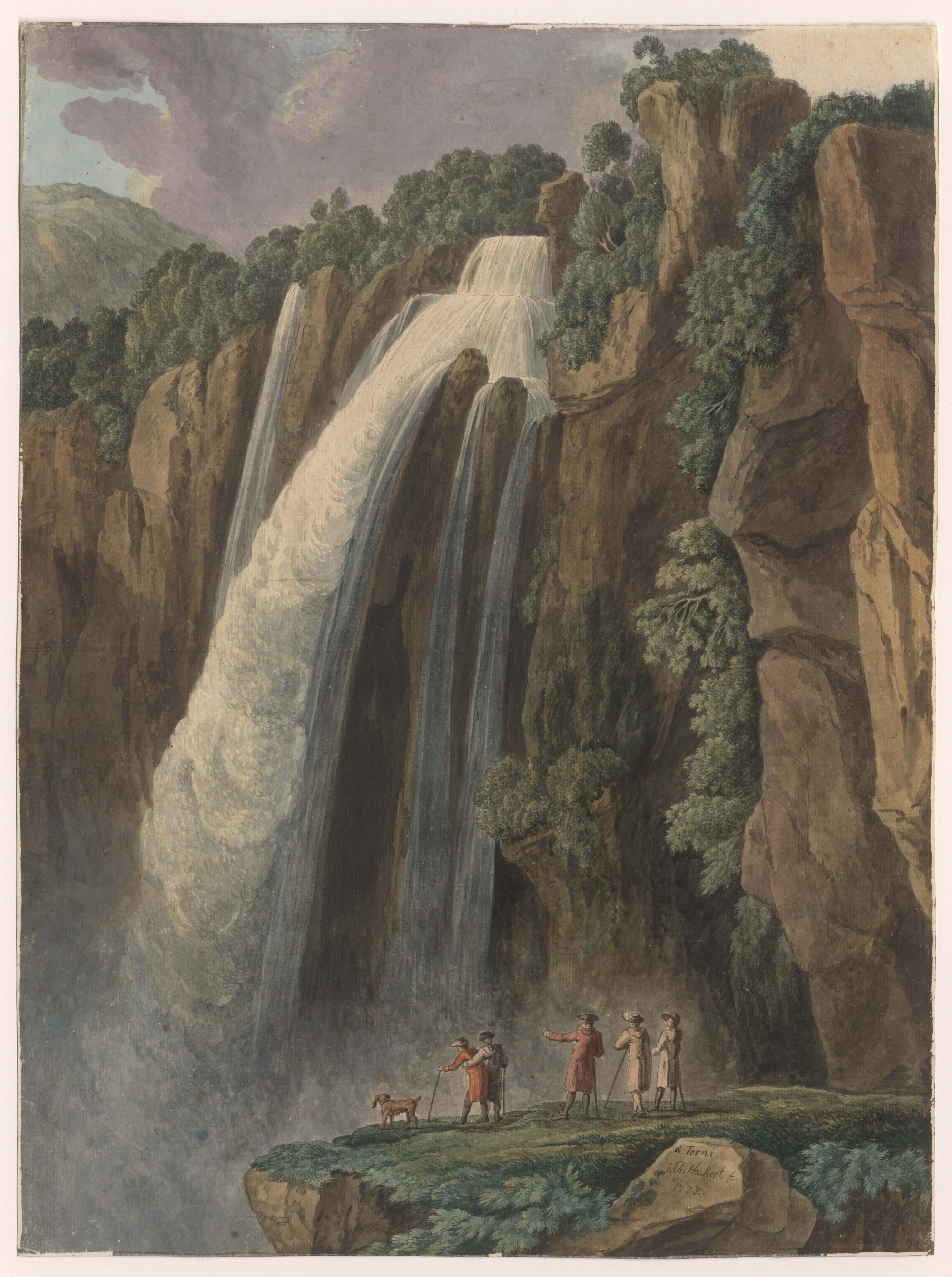 Jakob Philipp Hackert, Die Wasserfälle von Terni