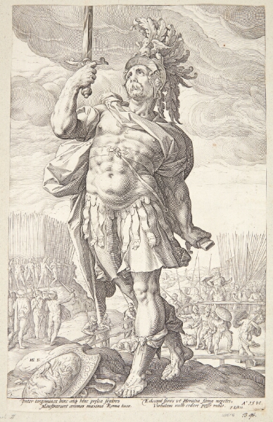 Hendrick Goltzius, Publius Horatius