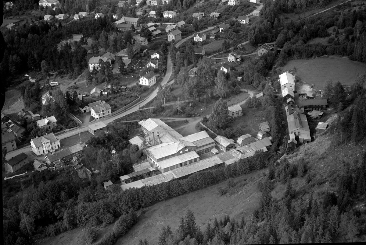 Anno Domkirkeodden, Flyfoto av Strømmen bruk, Moelv.