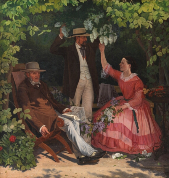 Vilhelm Kyhn, I lysthuset