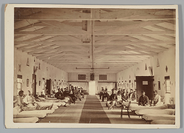 Alexander Gardner, Armory Square Hospital, Interior of Ward K