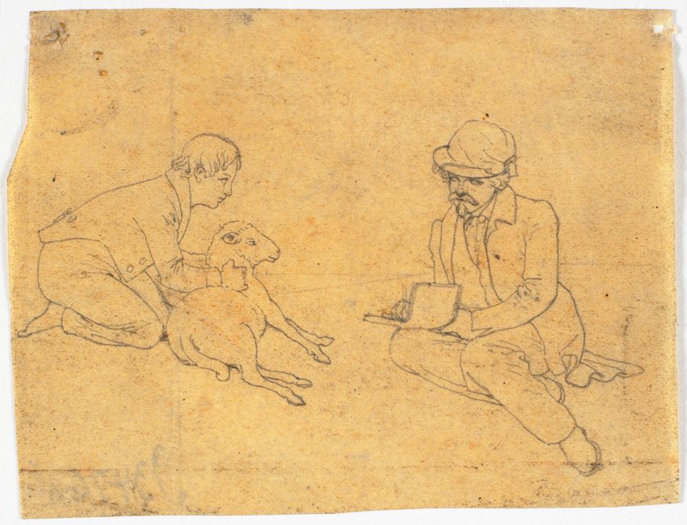Wilhelm Bendz, Lammet tegnes