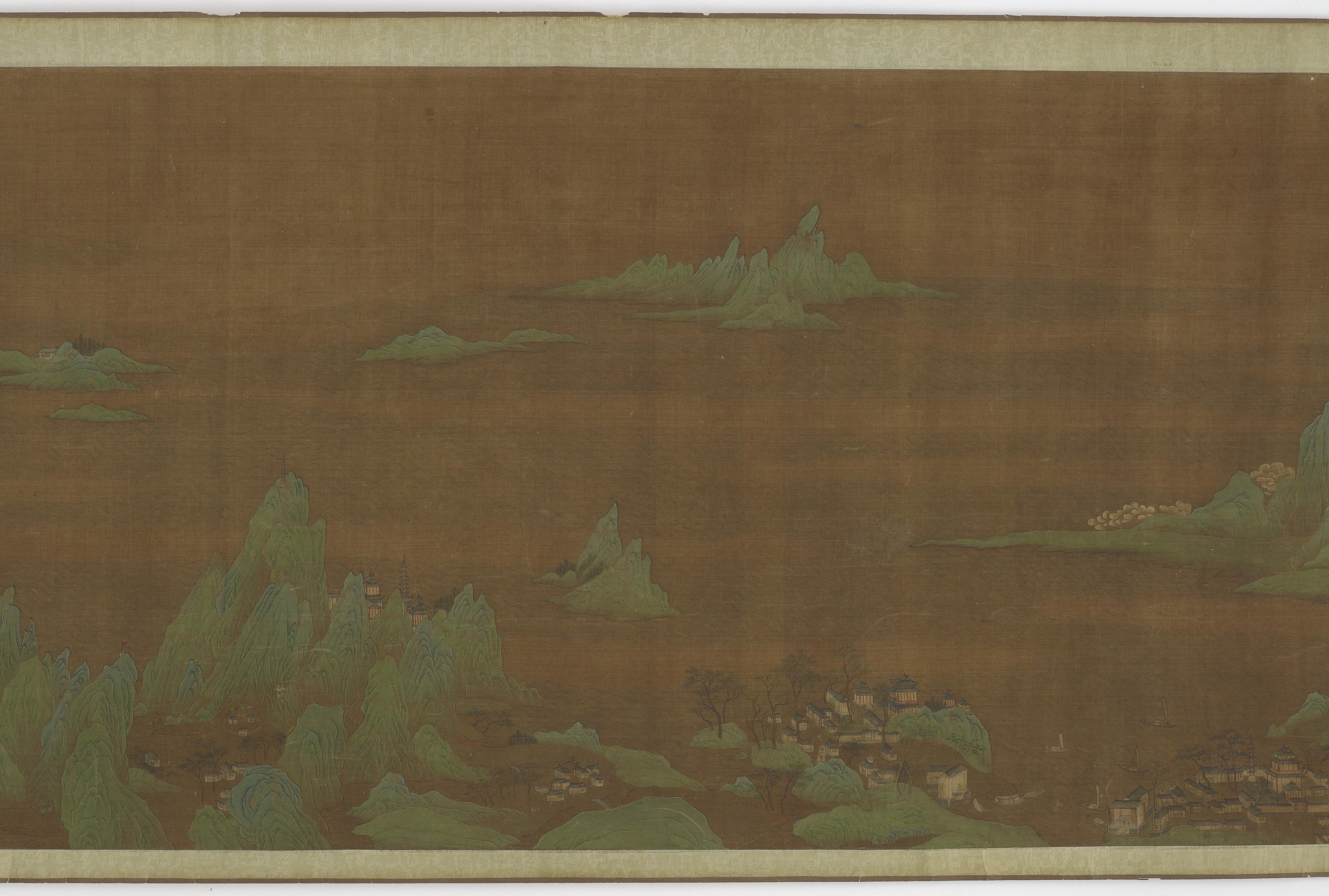 Formerly attributed to Zhao Boju, Ocean sky, rising sun