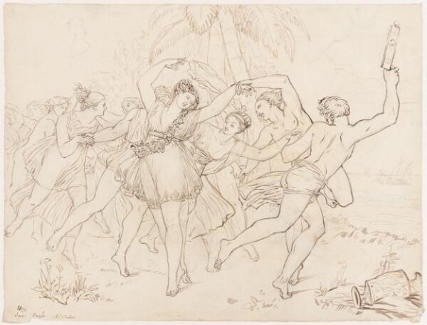 Unknown, Drawing by a member of the Sketching Society