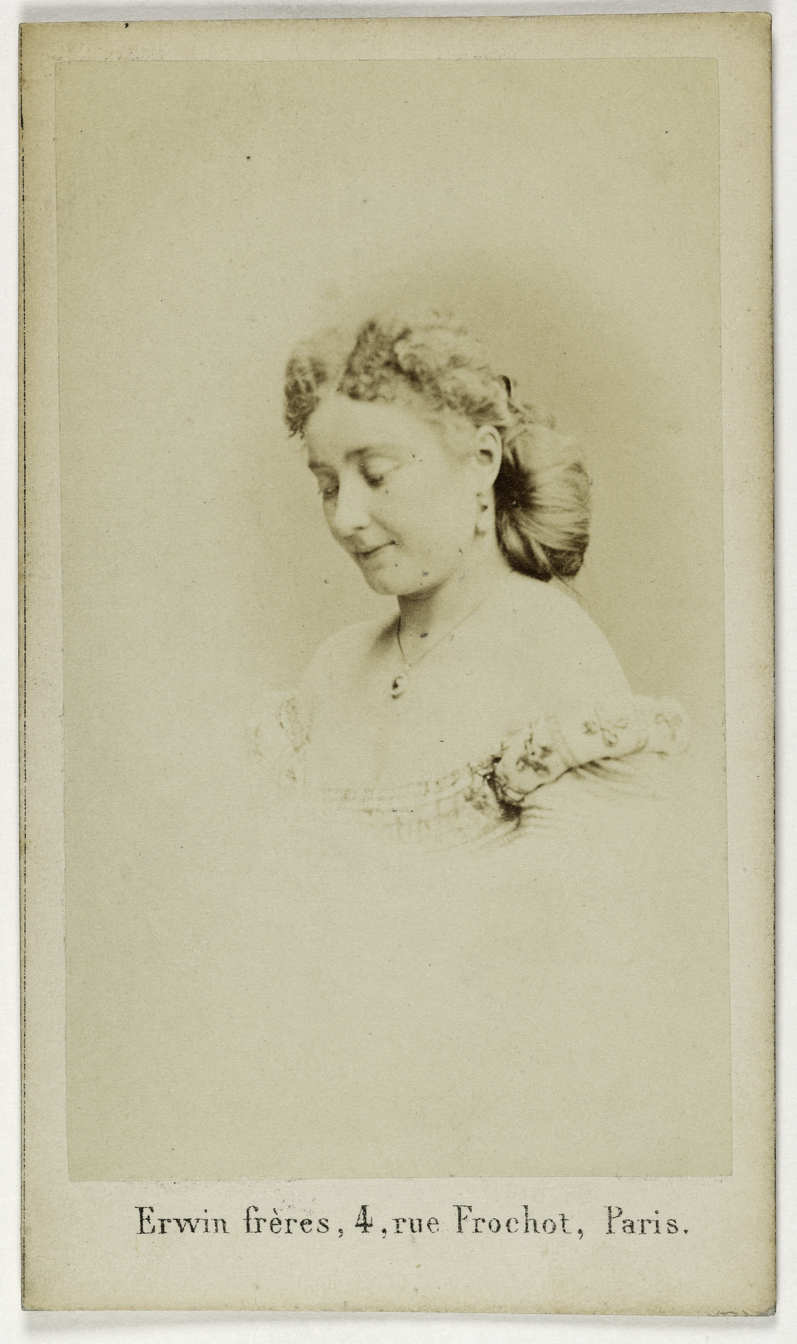 Erwin & Ernest Hanfstaengl, Portrait de Godel Hélène, (danseuse)