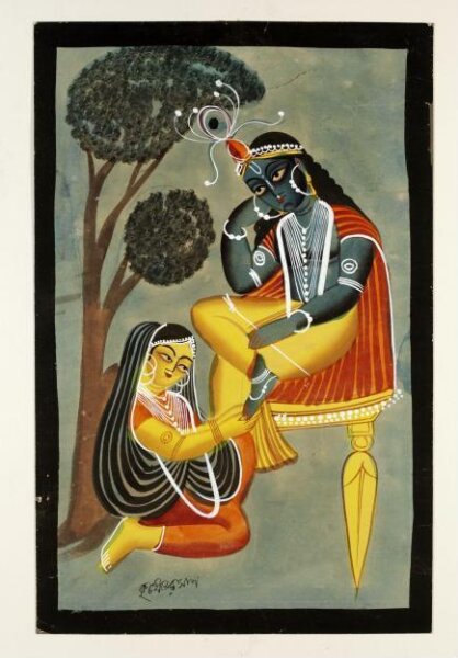 Unknown, Radha and Krishna