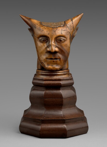 Unknown, Head with Horns