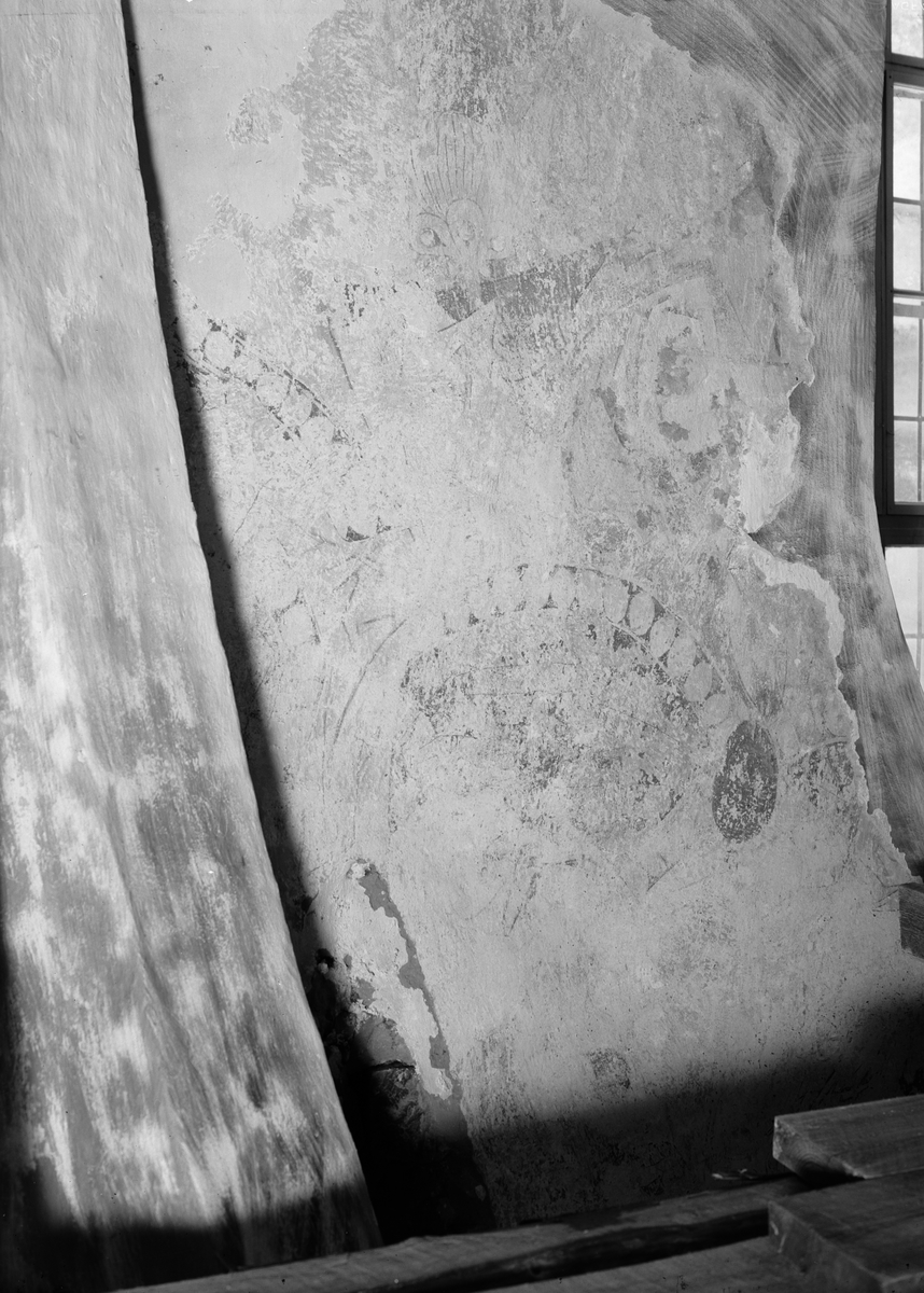 Paul Sandberg, Lime Painting in the Uppland Church