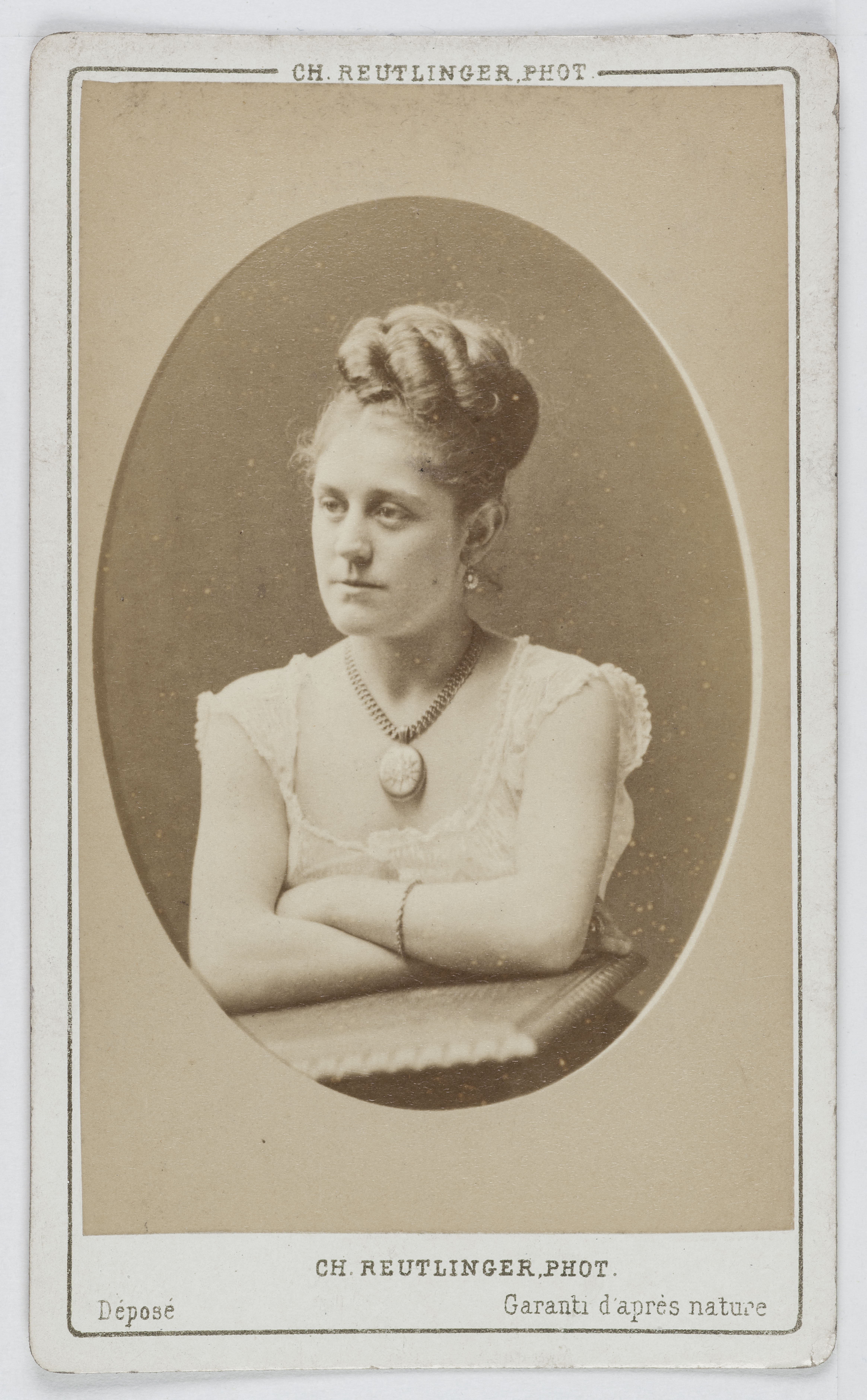 Charles Reutlinger, Portrait de Miss Amy Sheridan, actrice anglaise.