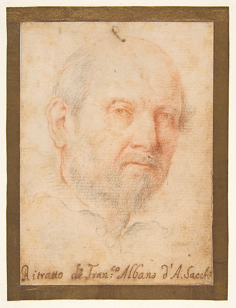 Andrea Sacchi, Portrait of a Man: Francesco Albani ?