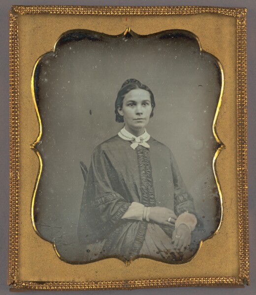 Unknown, [Portrait of a Seated Woman]