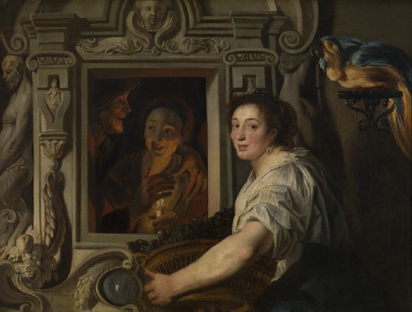 Jacob Jordaens I, The Fruit Seller