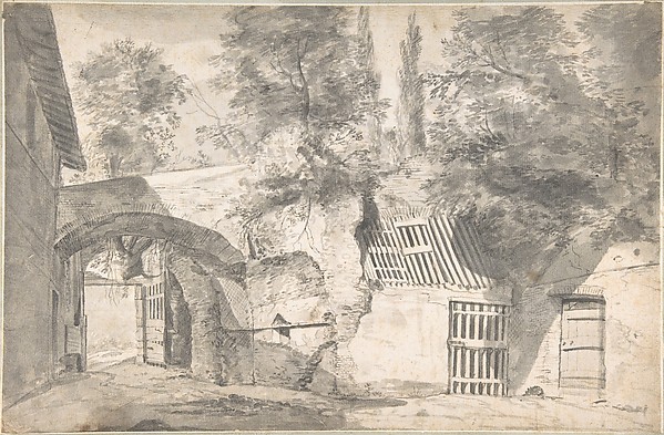Thomas Wijck, Courtyard of a Farmhouse