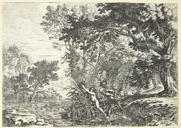 Herman van Swanevelt, Pan og Syrinx
