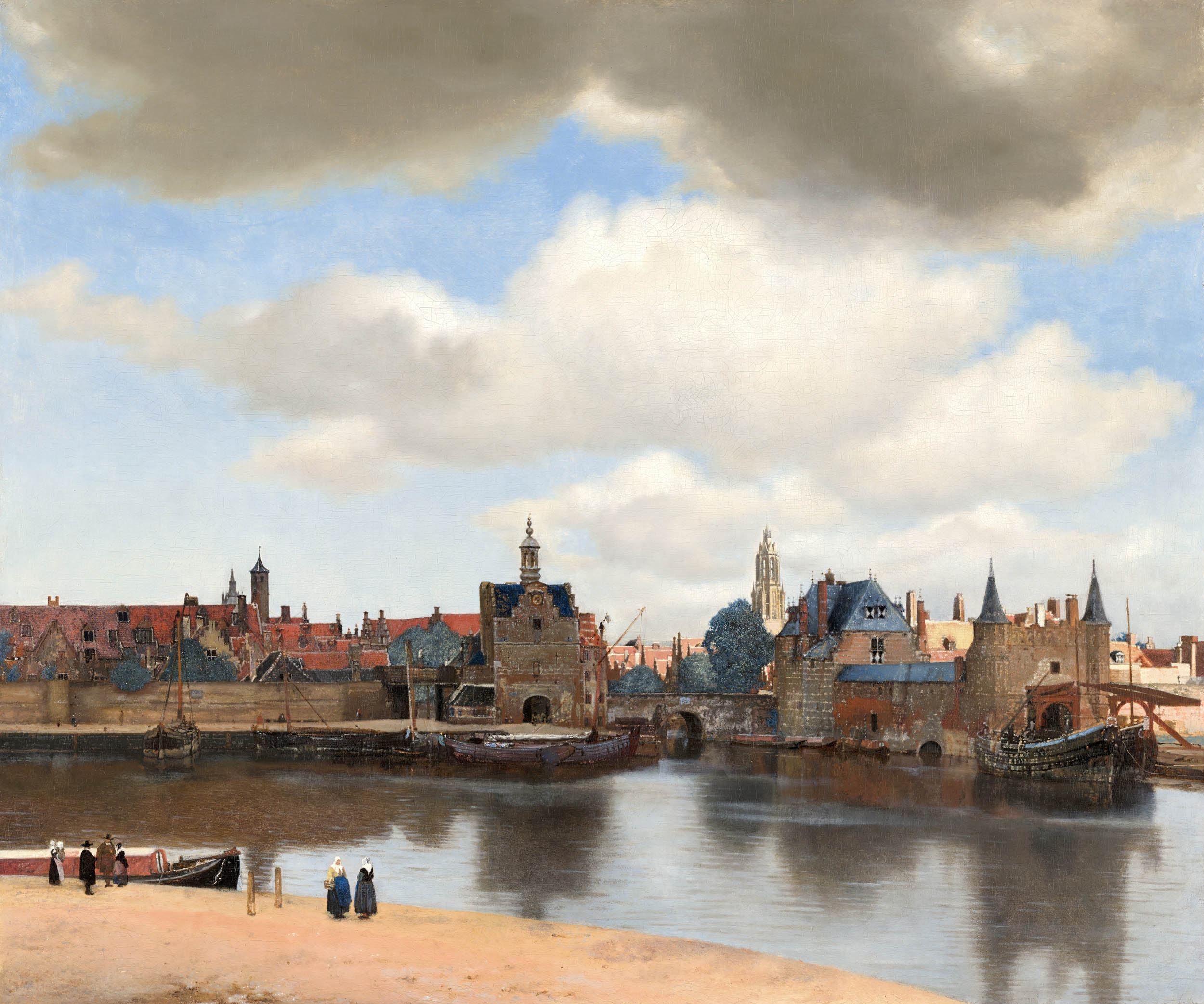 Johannes Vermeer, Gezicht op Delft