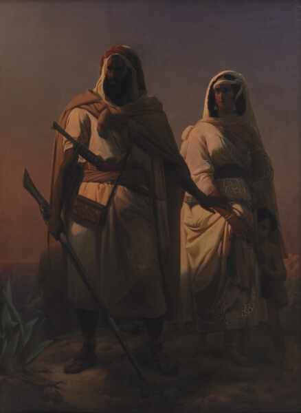 Niels Simonsen, En arabisk familie i ørkenen