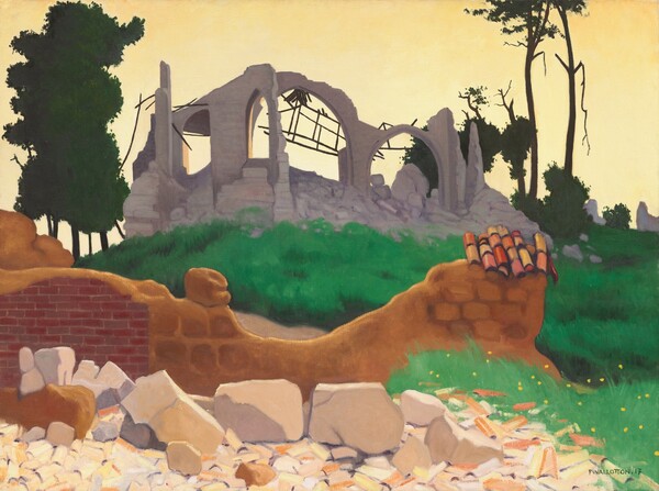 Félix Vallotton, The Church of Souain