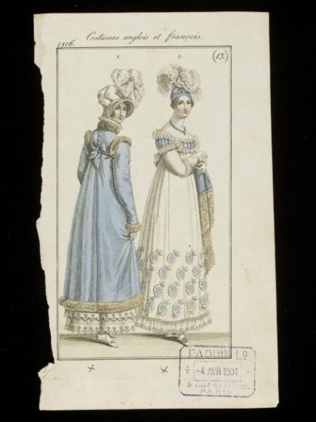 Unknown, Costumes Anglois et Francois
