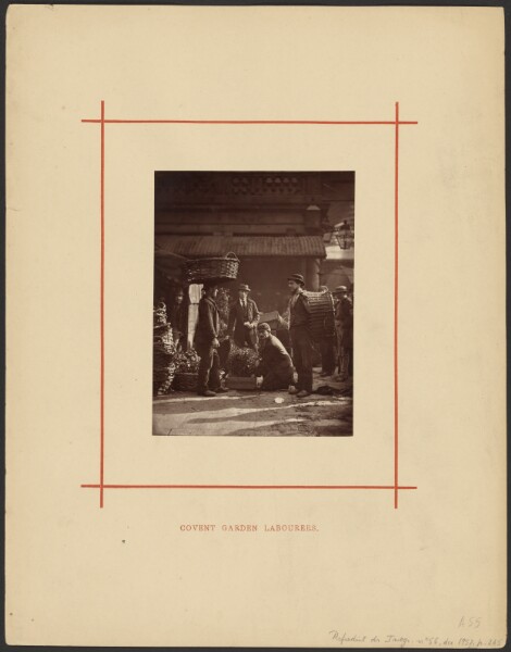 John Thomson, Covent Garden Labourers