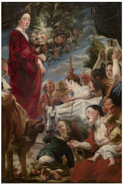 Jacob Jordaens I, Offering to Ceres