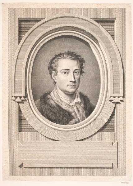 J.F. Clemens, Portræt af maleren Johan Mandelberg
