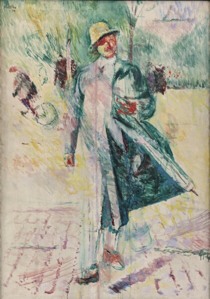 Ludvig Karsten, Selvportræt