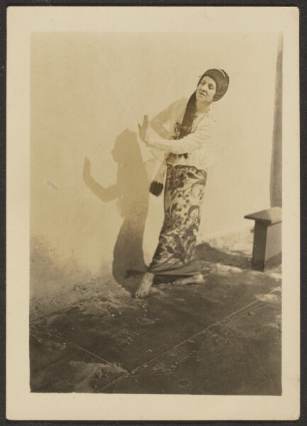Louis Fleckenstein, [Dancer on Rooftop]