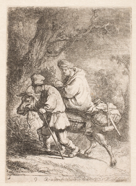Rembrandt van Rijn, Flugten til Ægypten