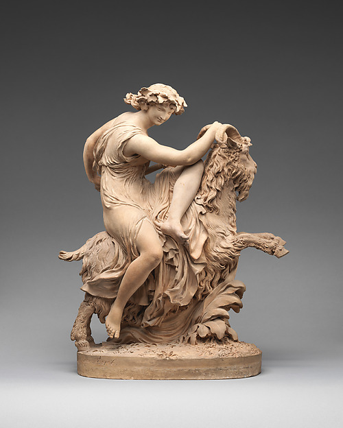 Philippe Laurent Roland, Bacchante Riding a Goat