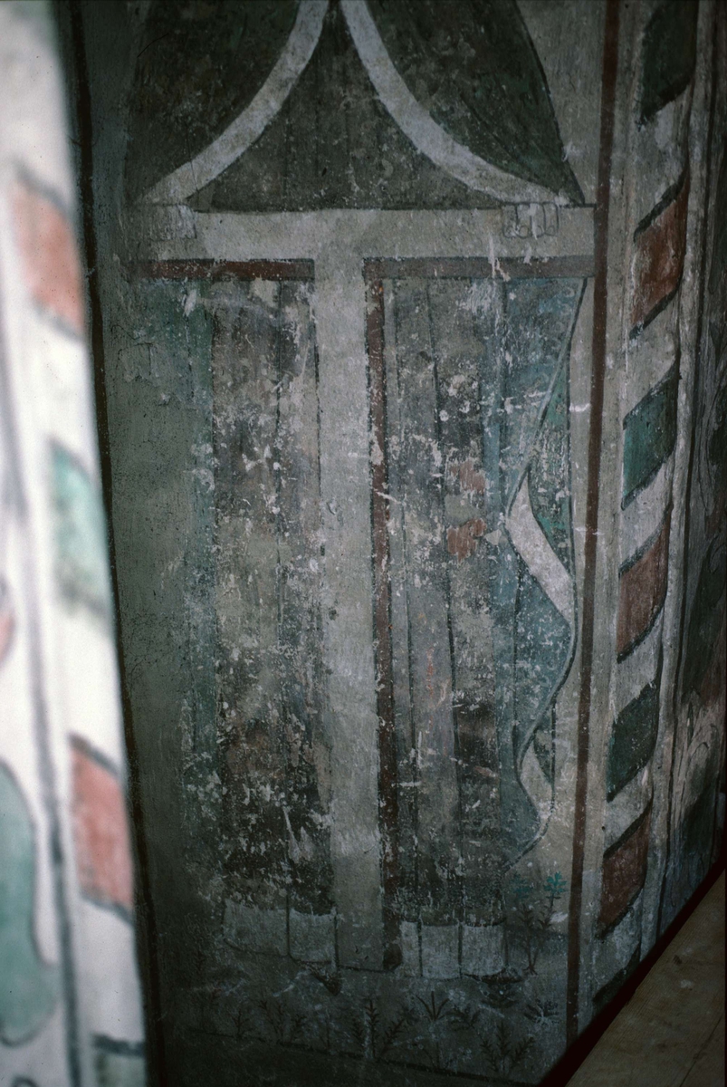 Rune Hammarling, Lime painting in Viksta Church, Viksta parish, Uppland 1986