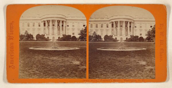 William M. Chase, (White House,) President's Mansion, Washington, D.C.