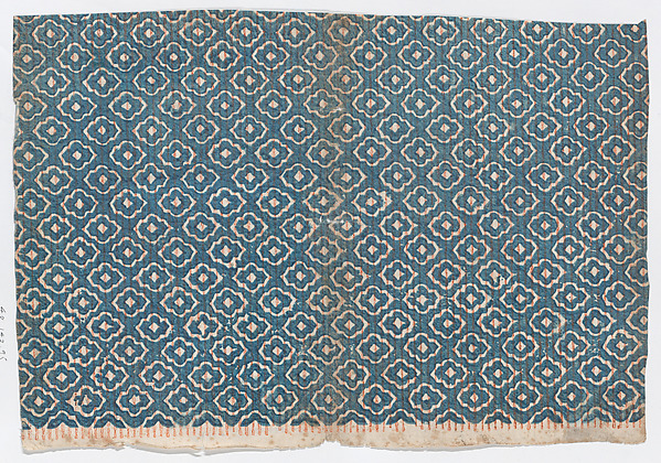 Anonymous, Book cover with pattern of organic shapes and stripes