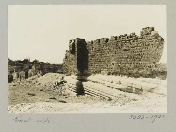 K.A.C. Creswell, The city walls of Birecik, Turkey
