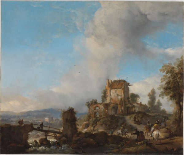 Philips Wouwerman, The Stag Hunt