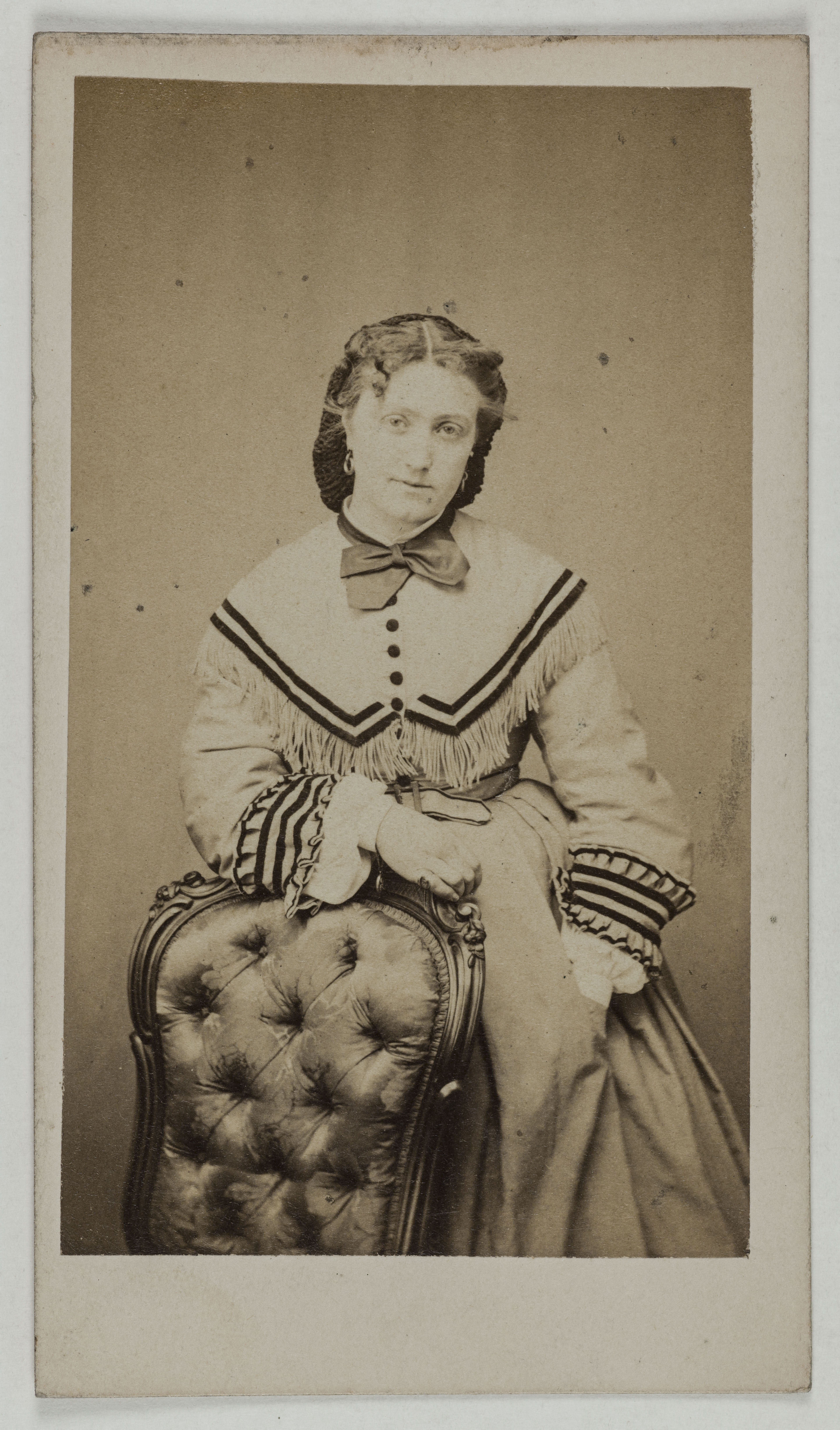 Ulric Grob, Portrait de Deschamps Rose, (née Céleste Rose Beauregard), (1845-?), (actrice)
