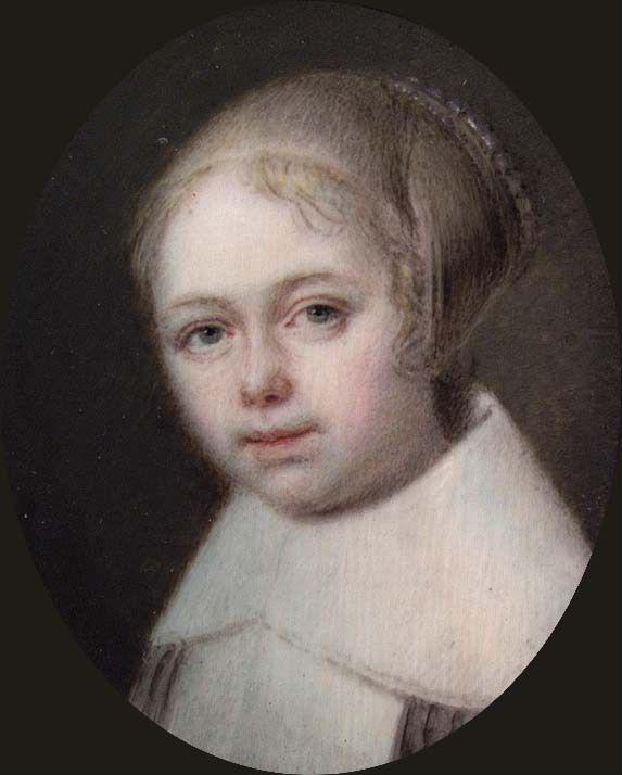 Johan Gørbitz, Portrait of a young Woman. Copy