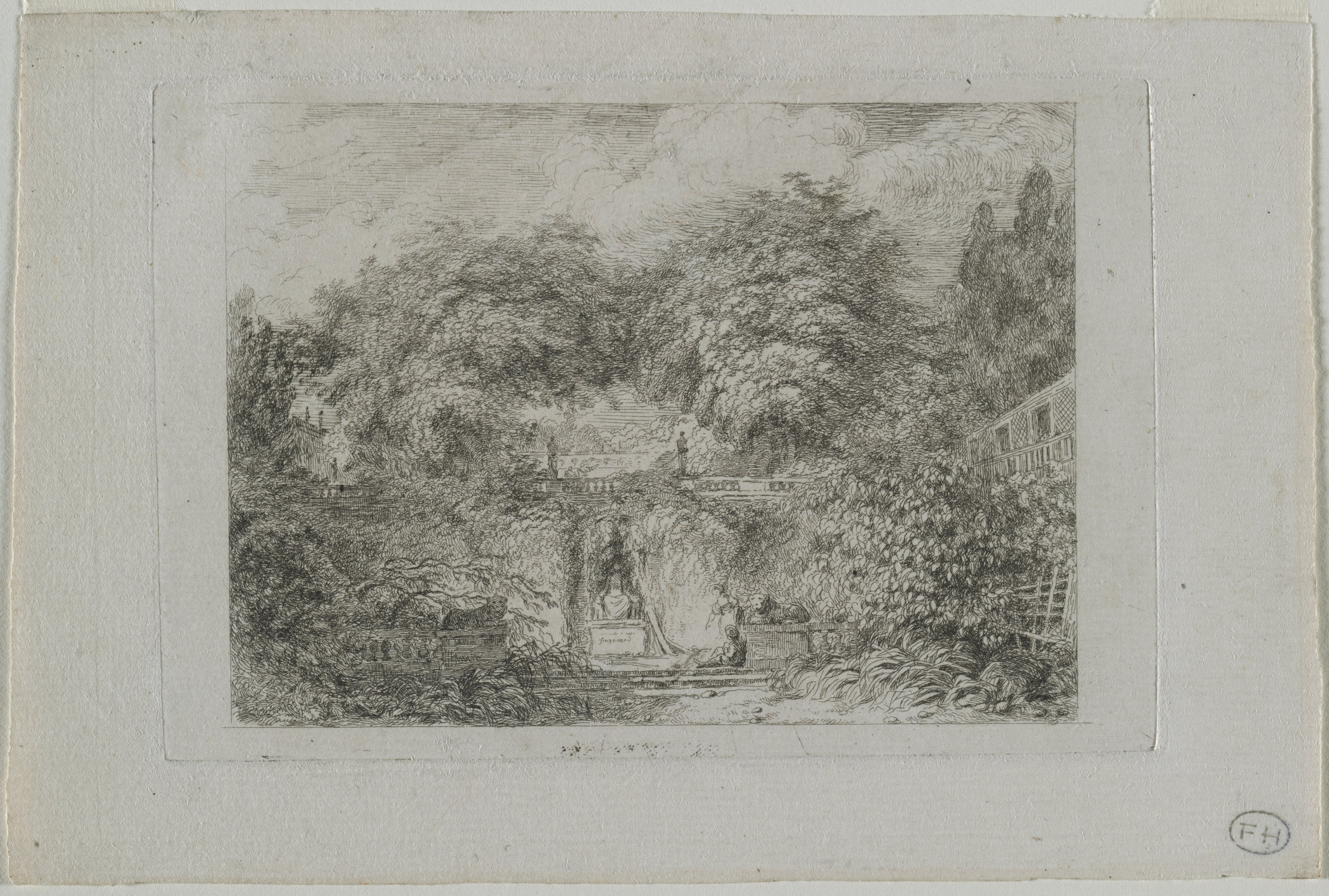 Jean-Honoré Fragonard, The Little Park