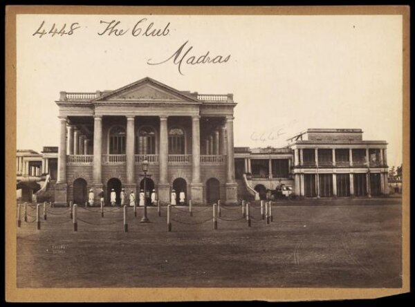 Francis Frith, The Club.  Madras
