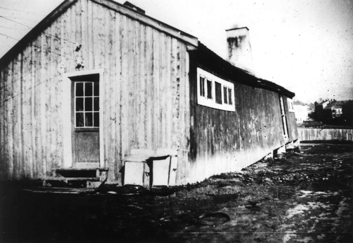 Nanna Broch, Trebygning, ant. Oslo. Fra boliginspektør Nanna Brochs boligundersøkelser i Oslo 1920-årene.