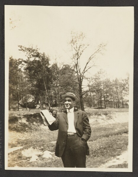 Unknown, [View of Man on Lookout Mountain]