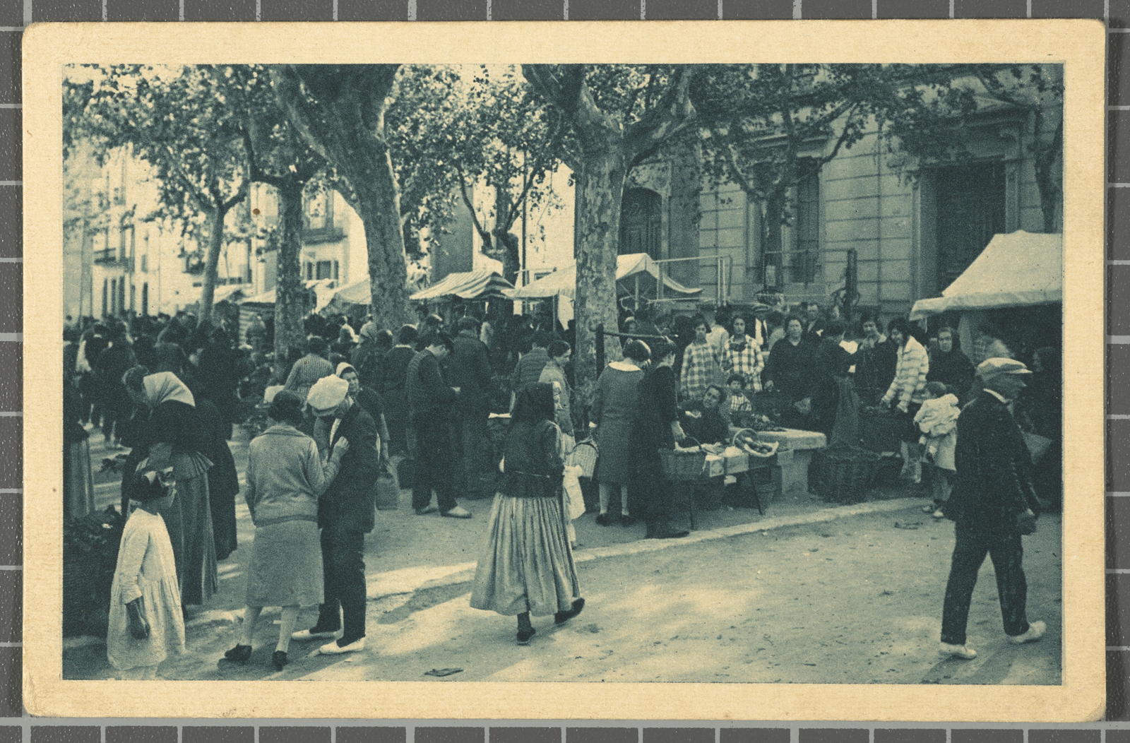 Desconegut, Blanes.- El Mercat