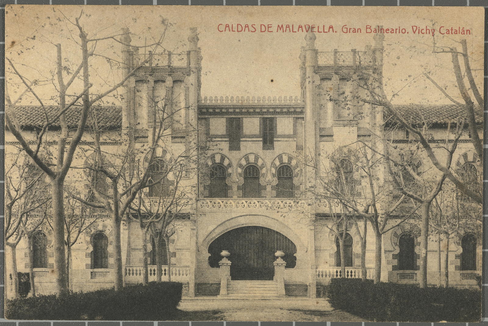 Josep Thomas Bigas, CALDAS DE MALAVELLA. Gran Balneario. Vichy Catalán