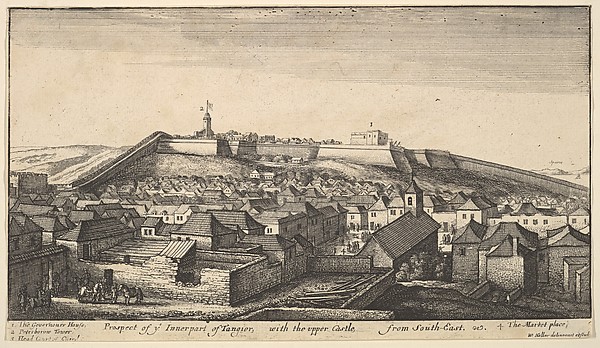 Wenceslaus Hollar, Prospect of the inner part of Tangier