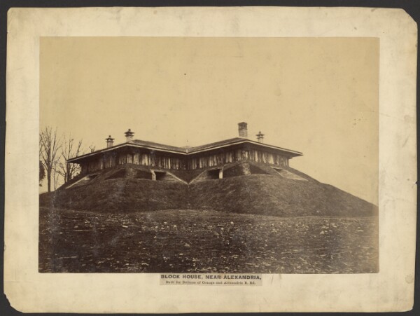 A. J. Russell, Block House, Near Alexandria, Built for Defense of Orange and Alexandria R. Rd.