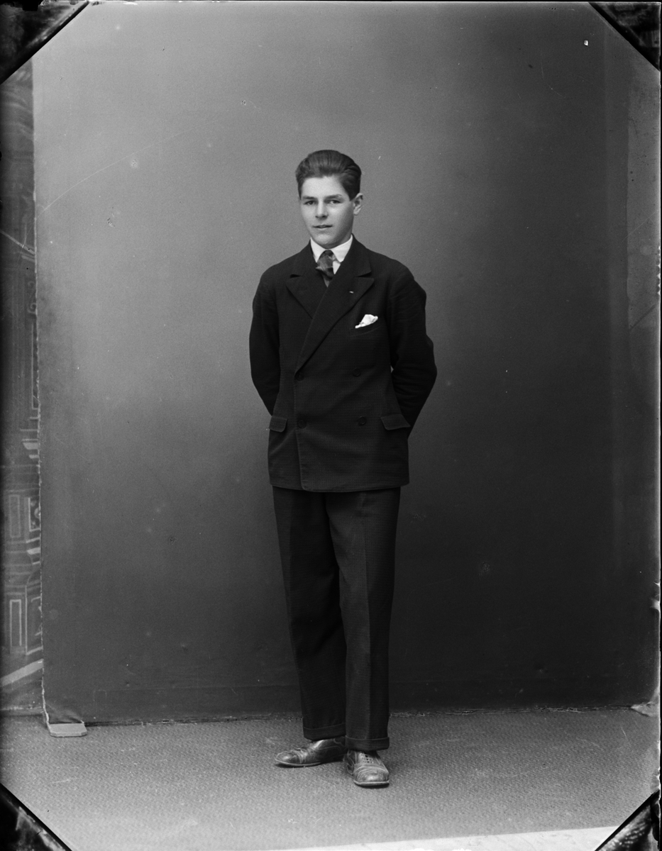 Skötsner-Edhlund, Harry Eriksson från Forsmark, Uppland 1930