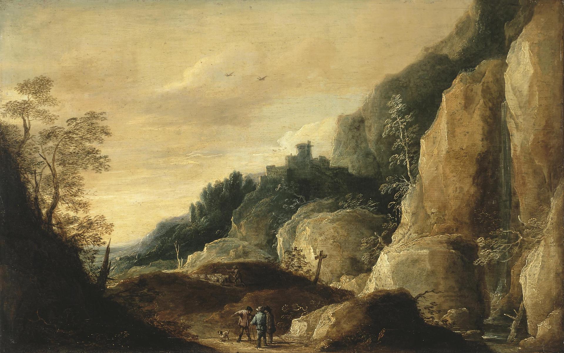 David Teniers the Younger, Mountainous Landscape