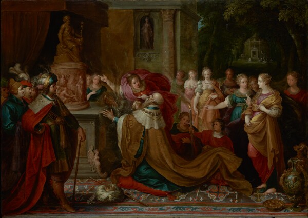 Frans Francken the Younger, The Idolatry of Solomon
