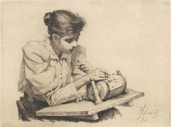 Frans Schwartz, Kniplersken