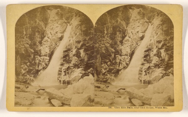 Benjamin West Kilburn, Glen Ellis Falls, near Glen House, White Mts.