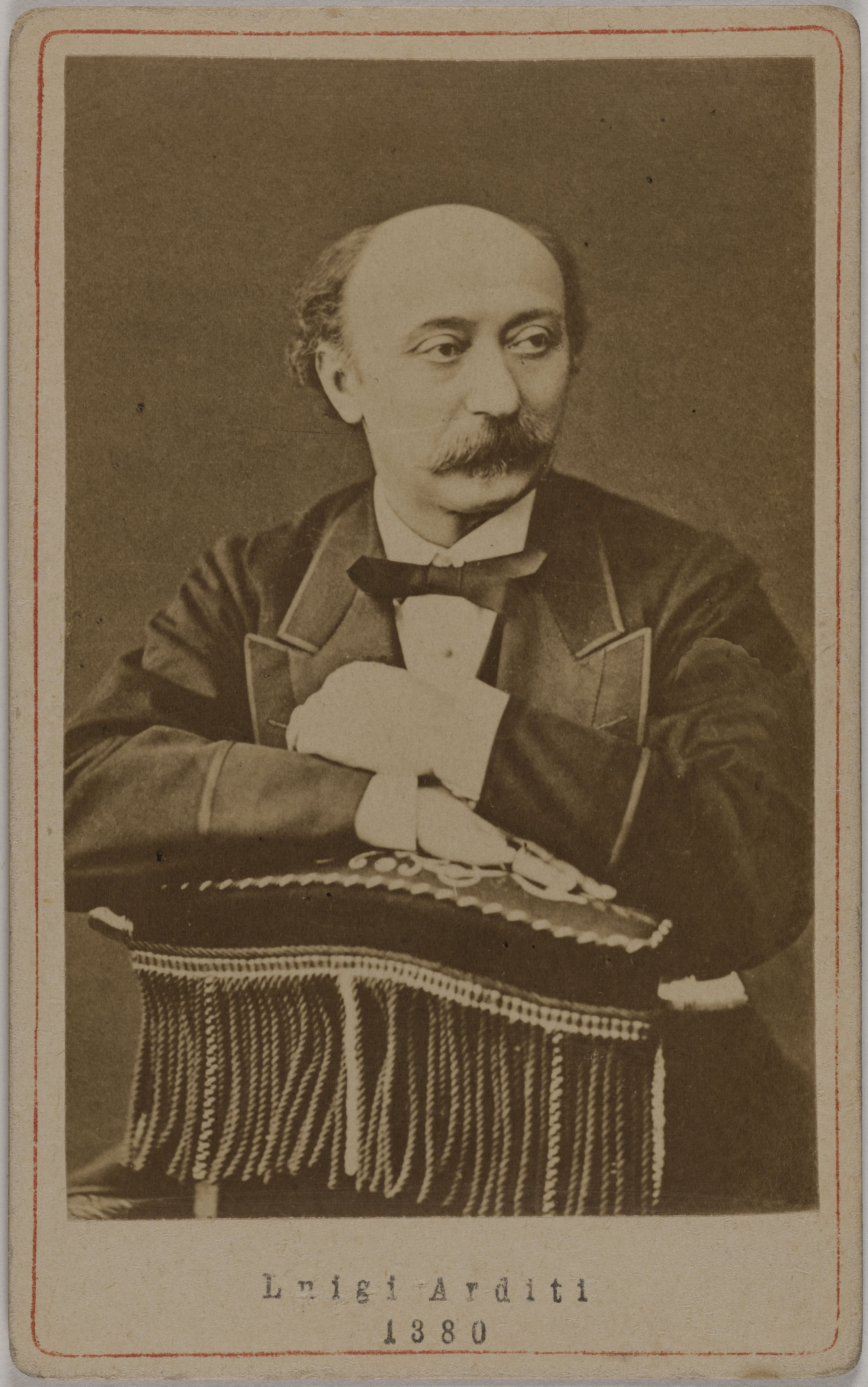 Anonyme, Portrait de Luigi Arditi (1822-1903), (violoniste et compositeur italien)